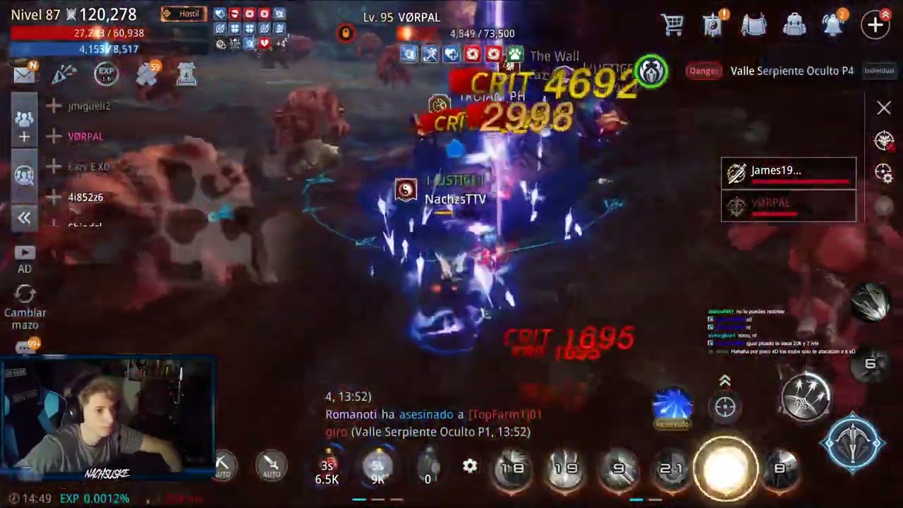 ARBALIST LVL 87 VS ARBALIST LVL 95 | MIR4 CLIPS