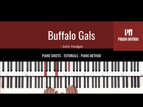 Buffalo Gals (Easy Piano) - John Hodges