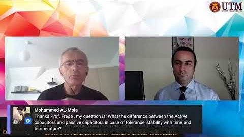 My question to Professor Frede Blaabjerg / ABB-Scandia, Randers, Denmark