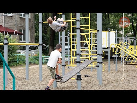 Новая спортивная площадка появилась в Глуховке