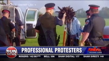 Enbridge line 9 protest