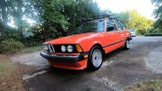 My Restored 1982 BMW E21320i Driver, the Red Baron