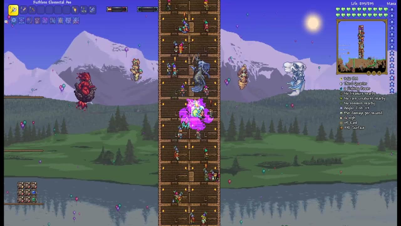 Terraria Calamity Mod Summoner Playthrough (Part 65) Tarragon Armor