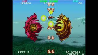 メガブラスト「基板」１コインクリア　[Arcade Game] Mega Blast 1CoinALL