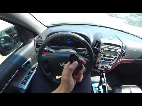 Hyundai Santa Fe обзор автосигнализации с автозапуском Pandora DX 9x LoRa