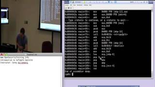 OpenSecurityTraining: Introduction To Software Exploits (day 2, part 3)