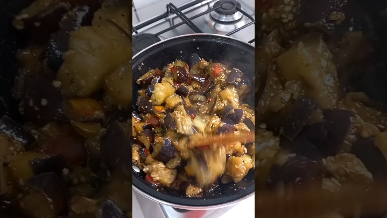 receita saudável fácil|berinjela refogada deliciosa #dietalowcarb