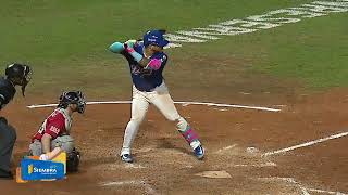 Harold Ramírez Conecta Hit Remolcador Que Empata El Juego 5-5 Por El Licey.