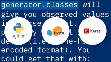 get true labels from keras generator