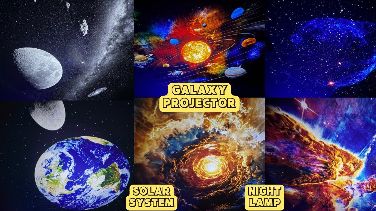 深海宇宙ランプ SOLAR SYSTEM NIGHT LAMP / GALAXY PROJECTOR