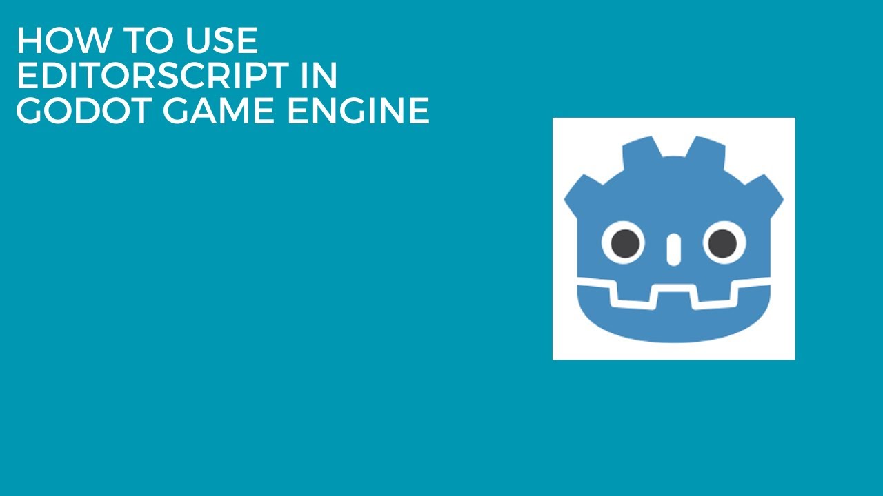 How to use EditorScript in Godot Game Engine - YouTube