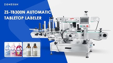ZONESUN ZS-TB300N Automatic Tabletop Labeling Machine
