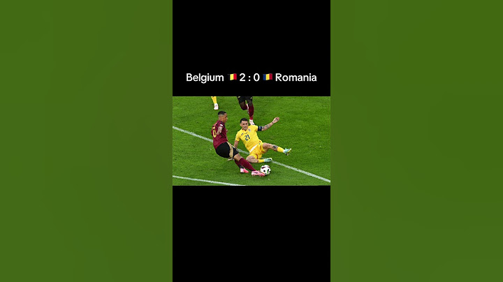 Belgium 🇧🇪 2 : 0 🇷🇴 Romania
