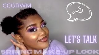 CCGRWM Spring Lavender 🌸🍃 Inspired Glam | FULL MAKEUP TUTORIAL ALLTHINGSBEAUTYBYD