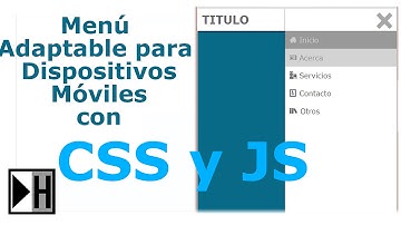Como hacer un Menú Adaptable a Dispositivos Móviles [Responsive Design]