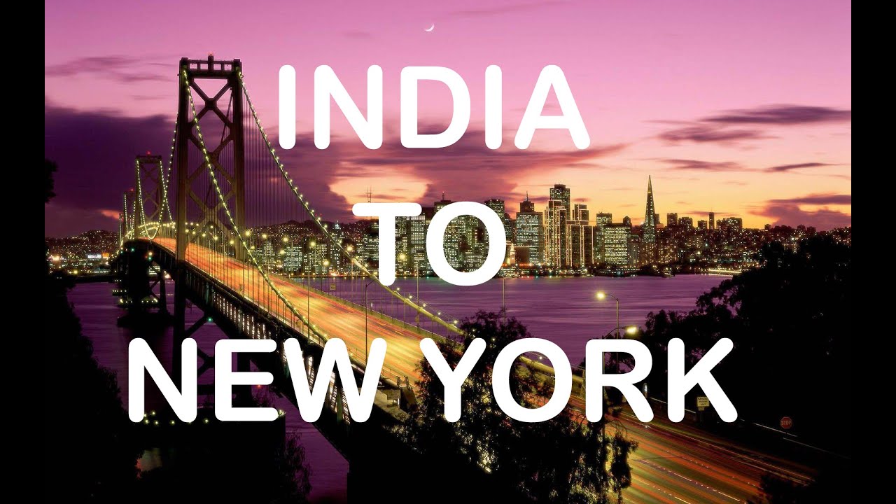new york trip cost from india