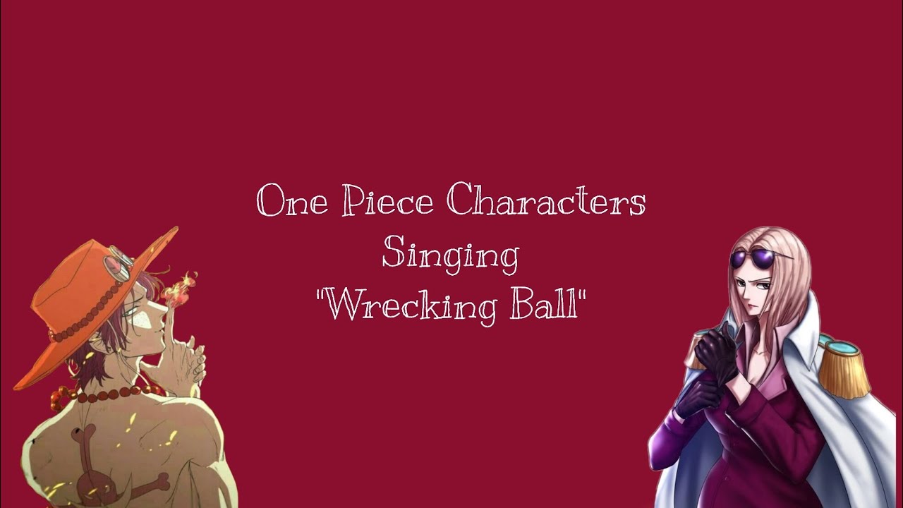 One Piece Characters Singing 