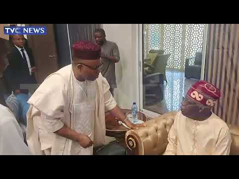 TRENDING: Tinubu Receives Oyebanji, Akpabio, Others At His Asokoro Residence