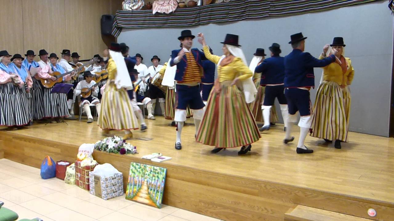 BAILES CANARIOS. Polca Majorera-Fulgida Luna. AF Tejuaco