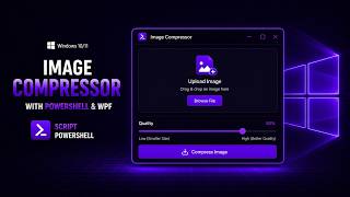 Create an Image Compressor with PowerShell & WPF