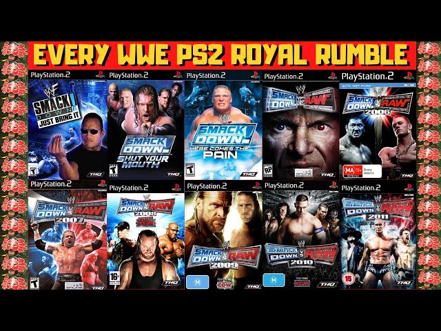 WWE 2K22 PS2 