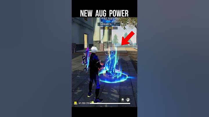 New AUG Skin Power 🔥 Better Than Evo Gun? AUG Aurora's Holler | Aurora Royale #srikantaff