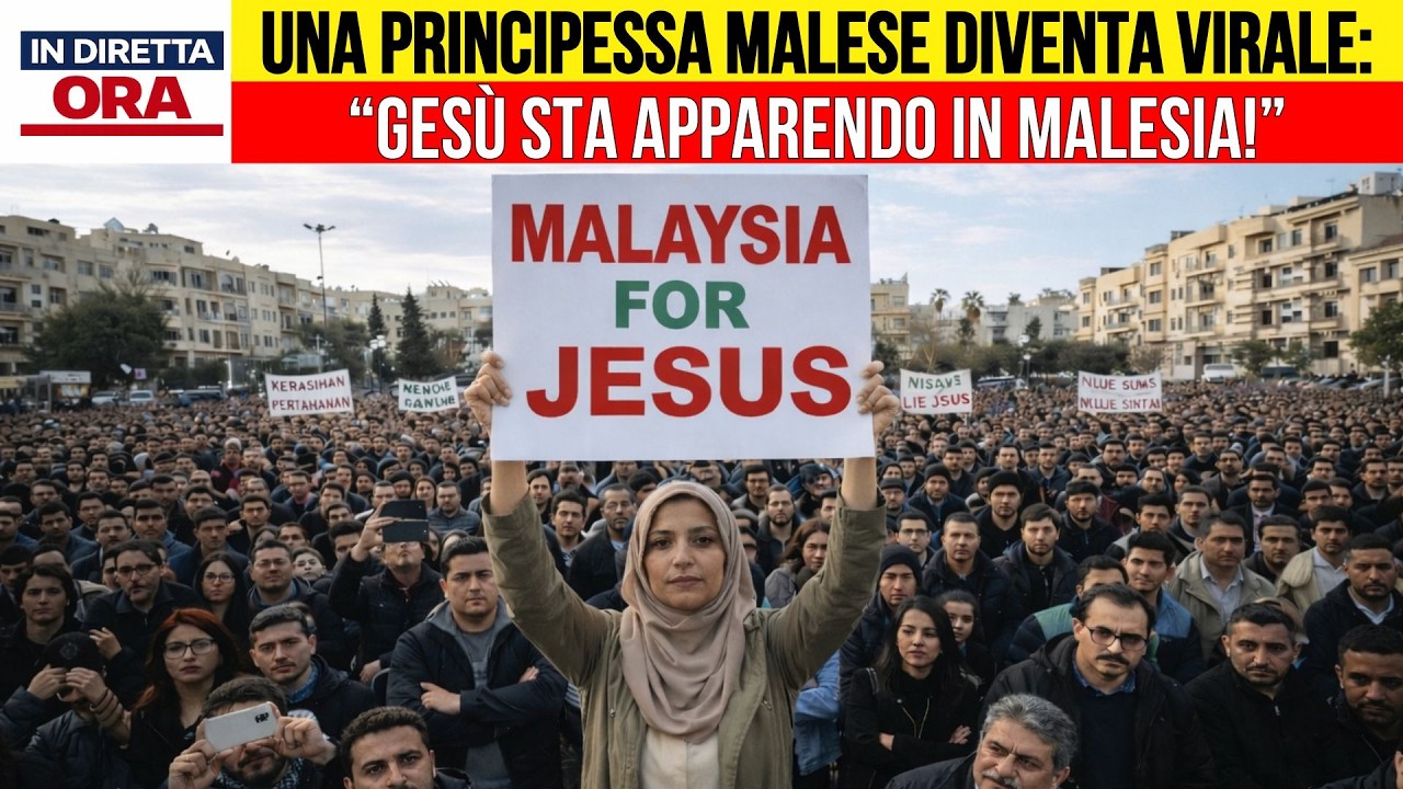 Affermazione virale: una principessa malese testimonia: “Gesù sta apparendo in Malesia!”