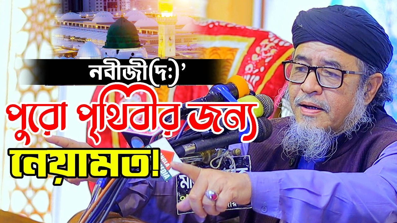 আমাদের নবী(দ:) ছাড়া অন্য কেউ এত নেয়ামত পেলেন না কেন? । আল্লামা শফিউল আলম নেজামী Shafiul Alam Nezami