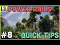 POWER TRAIN RAILS - Satisfactory Tips | Episode 8 #shorts