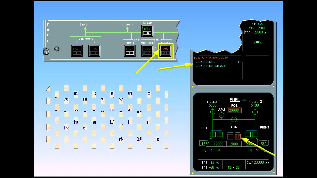 A320 CBT #36 Fuel System Abnormal Operations