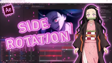 Smooth Side Rotation - After Effects _ AMV Tutorial