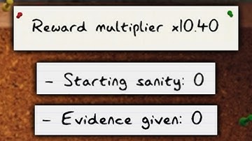 My 0 Sanity 0 Evidence Settings | Phasmophobia