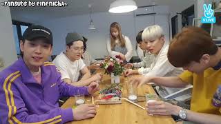[THAISUB]170718  B.A.P making candles for BABY