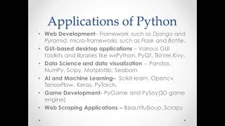 01-- Introduction to python