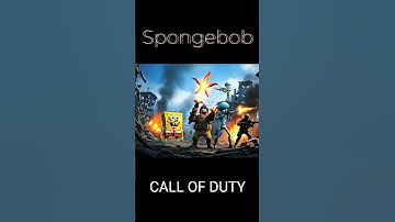 What if SpongeBob played Call of Duty? 😱💥