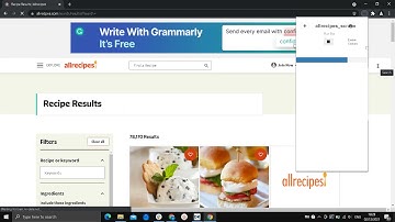 allrecipes scraper