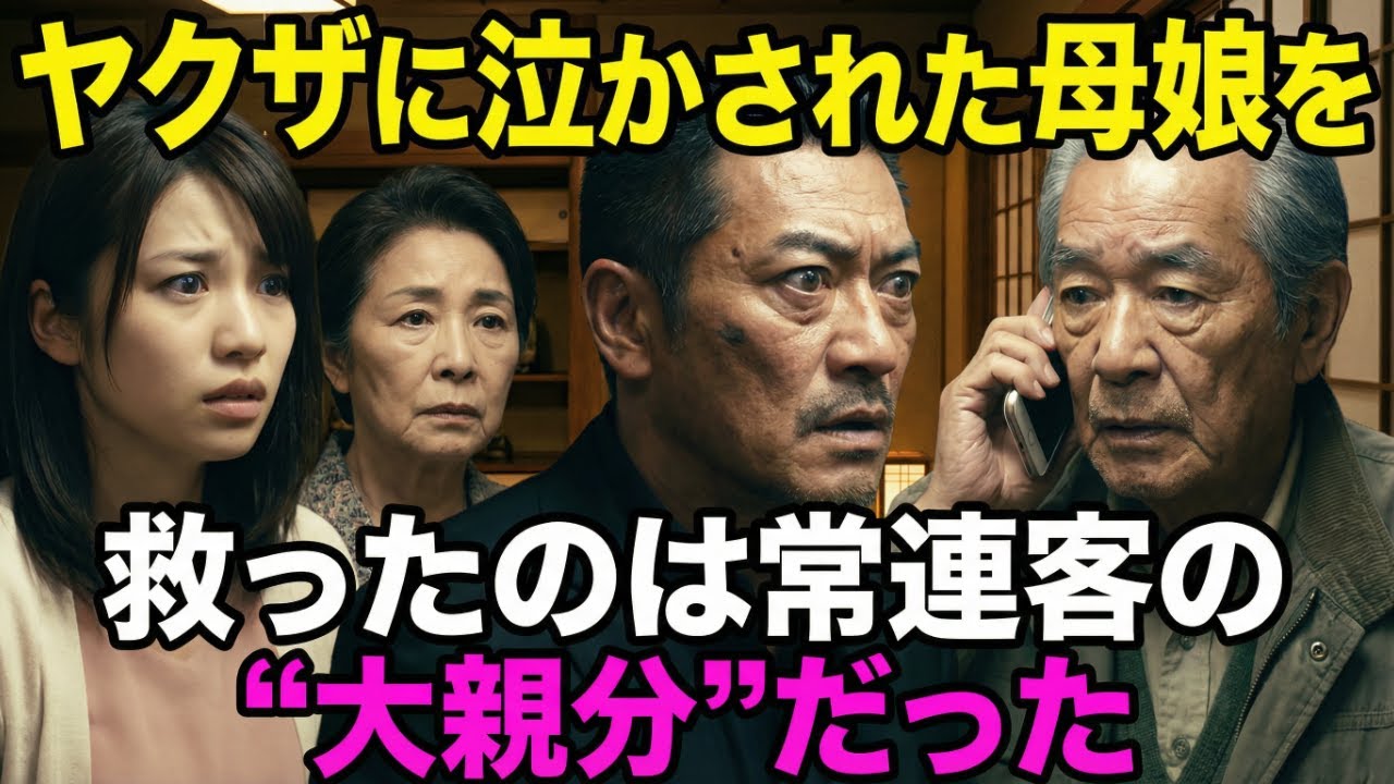 ヤクザの若頭が100人分ドタキャン！店を潰すと脅す修羅場に、常連客の正体を見た瞬間…ヤクザが震えて土下座した感動の結末