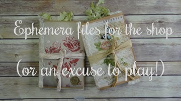 Ephemera file folders & ephemera!