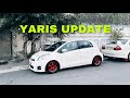 Yaris update vlog new cool parts installed