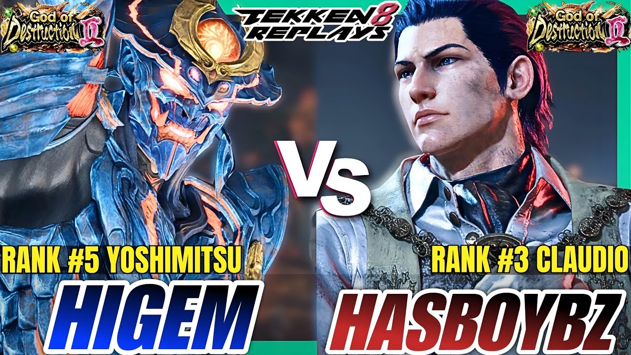Tekken 8 - Higem (Yoshimitsu) vs Hasboybz (Claudio) - Epic Ranked Match