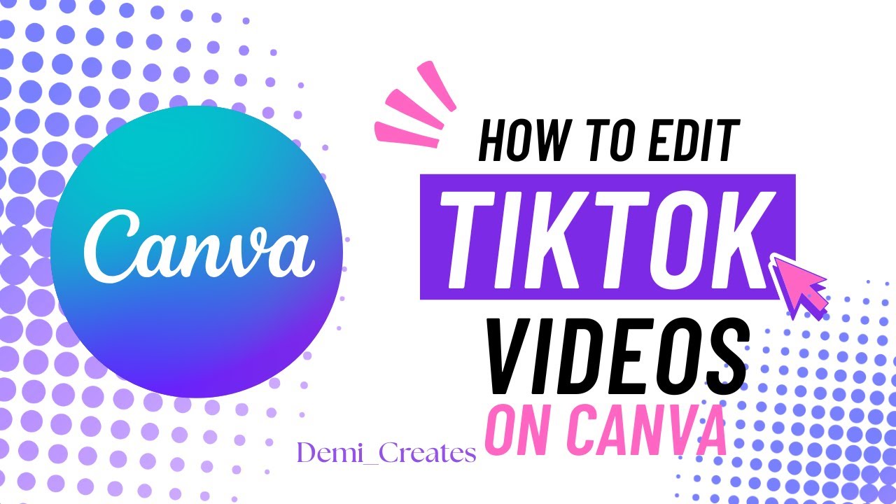 How to Edit TikTok Videos in Canva (Beginner Tutorial 2025) - YouTube
