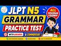 JLPT N5 Grammar Practice Test 2026  With Answers &amp; Detailed Explanation