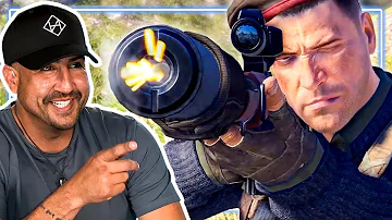 СНАЙПЕР оценивает Sniper Elite 5 | Реакция Профи