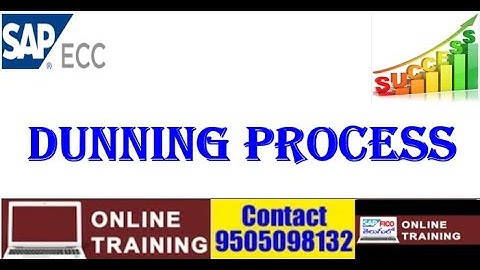 SAP FICO|| Dunning|| Levels of Dunning || Dunning Configuration Steps