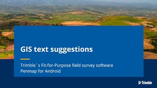 GIS text suggestions screenshot 4