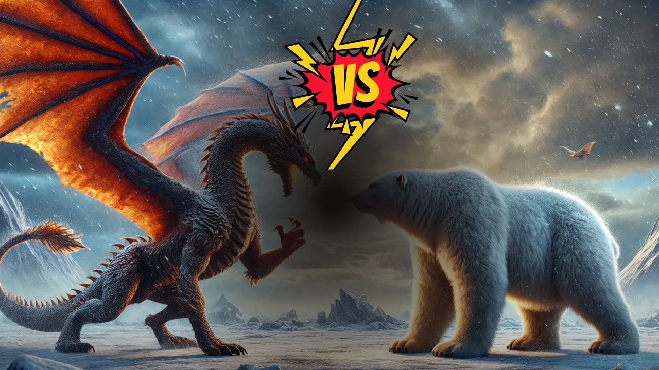 Ultimate Dragon VS Animal Battles 🐉🔥 | Polar Bear, Lion, Tiger & More!