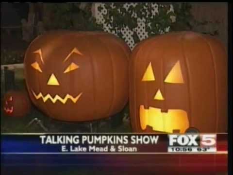 singing Talking Pumpkins make the News.wmv
