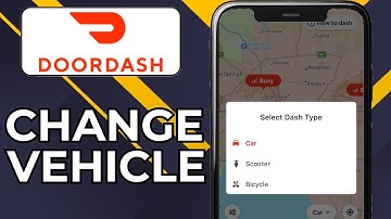 HOW TO CHANGE VEHICLE ON DOORDASH (2025)