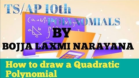 HOW TO DRAW A GRAPH P(X) =X^2-3X+2