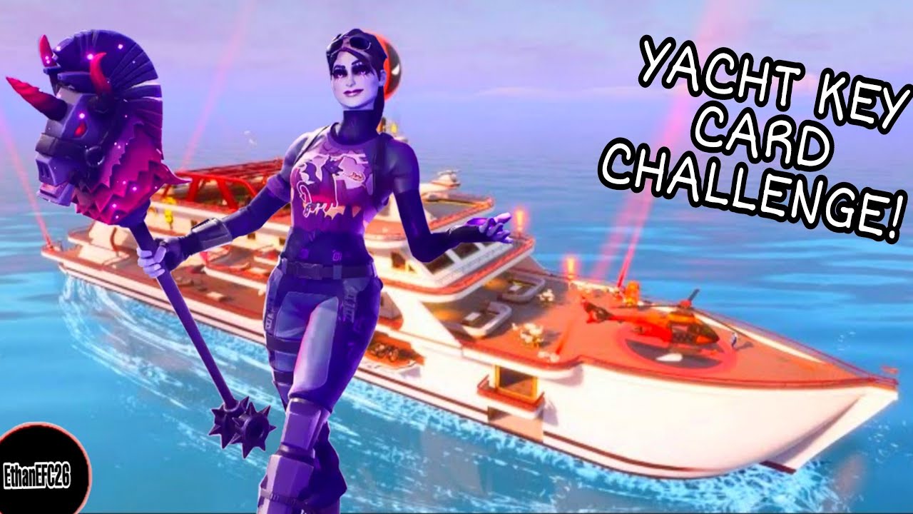 Meowscles Yacht Key card Challenge!